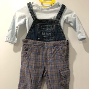 Tommy Hilfiger Onesie & Mexx Overalls 3-6M